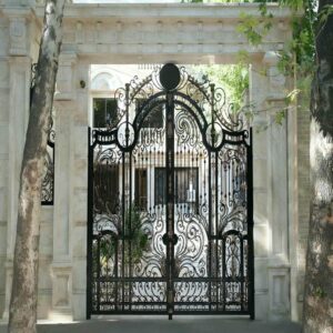 درب فرفورژه حیاط ویلایی در اشتهارد