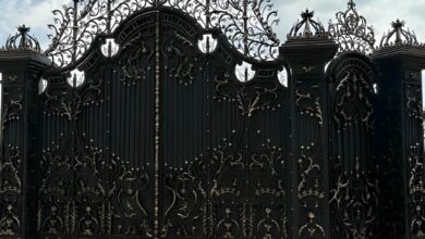 درب فرفورژه ویلایی در بندر لنگه