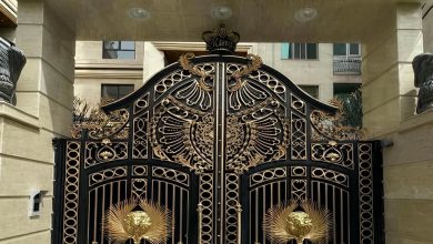درب فرفورژه ویلایی در خرم آباد