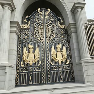 درب فرفورژه ویلایی در کاشان