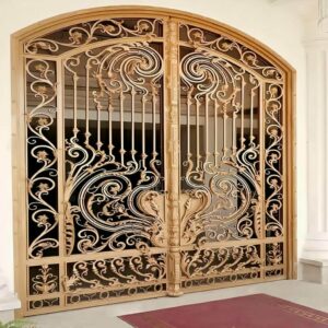 درب فرفورژه حیاط ویلایی در تهران