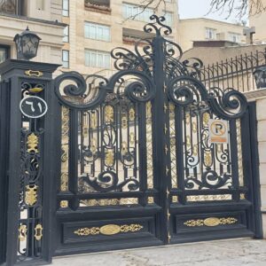درب فرفورژه حیاط ویلایی در بابل
