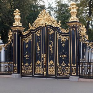 درب فرفورژه ویلایی در قشم