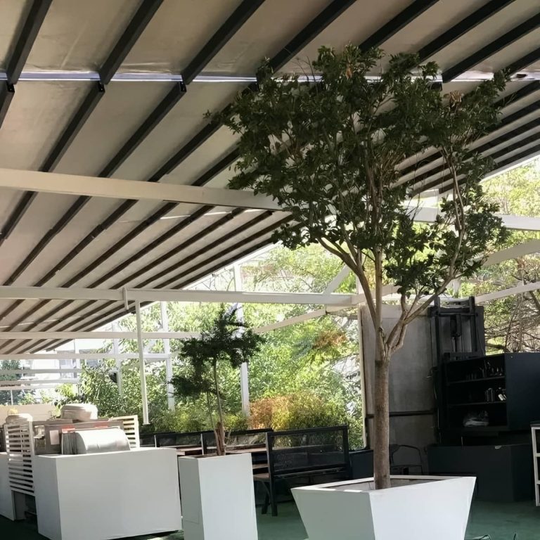 سقف برقی تجاری کافه و رستوران