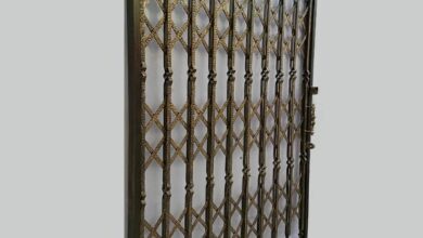 مدل های مختلف درب آکاردئونی بر اساس تعداد گل، تسمه و ساخت