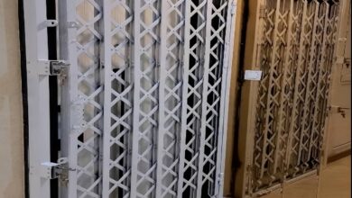 10 مدل حفاظ آکاردئونی کم جا راهرو