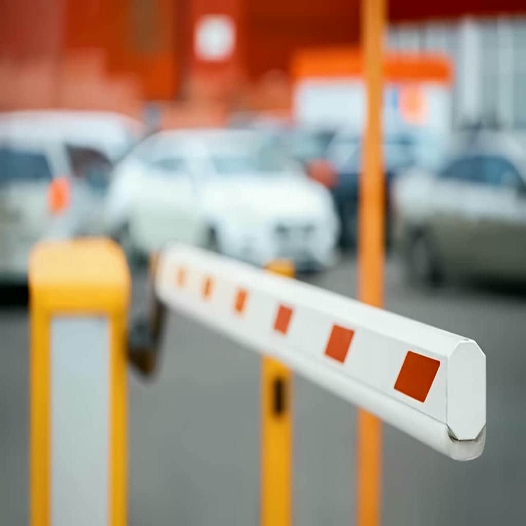 نصب راهبند الکترومکانیک کم تردد برای پارکینگ اختصاصی