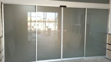 8 مدل درب اتوماتیک شیشه ای بیمارستانی سنسور حرکت