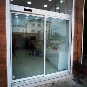 11 مدل درب اتوماتیک شیشه ای کم صدا موتور آرام
