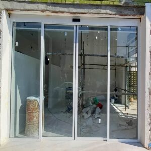 6 مدل درب اتوماتیک شیشه ای ورودی ساختمان اداری