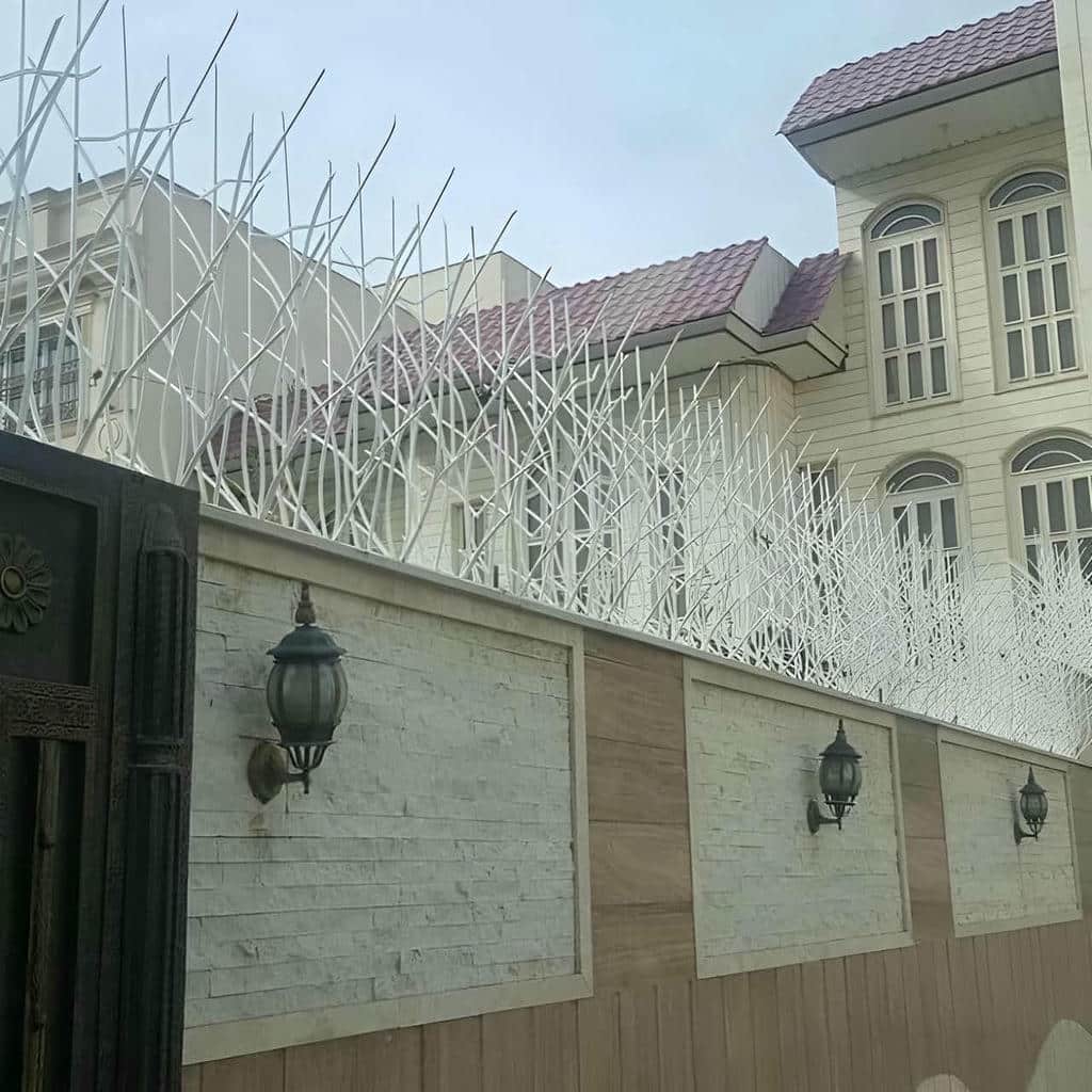 ساخت حفاظ شاخ گوزنی با جوشکاری منظم و رنگ مقاوم