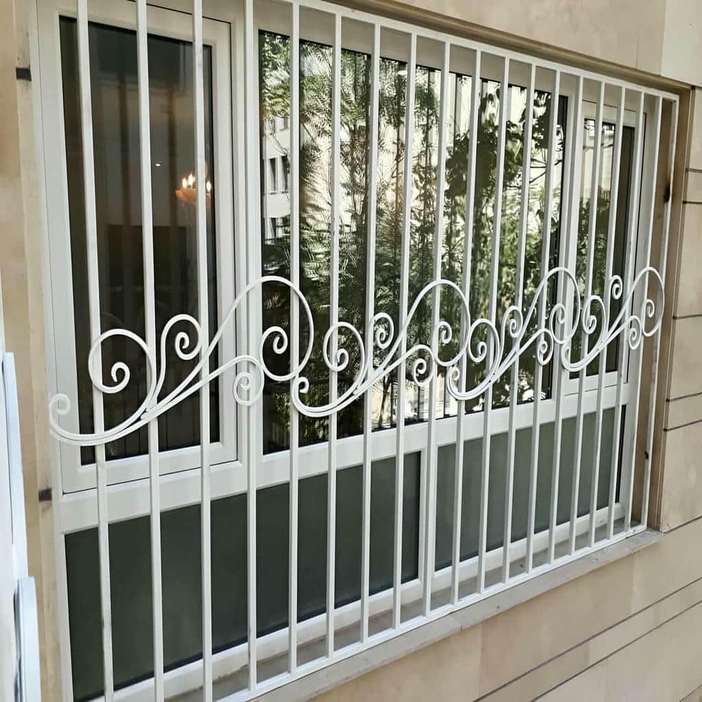14 نمونه حفاظ پنجره رنگی کوره ای