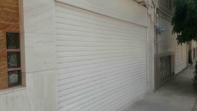 6 مدل کرکره برقی رنگی نمای فروشگاه
