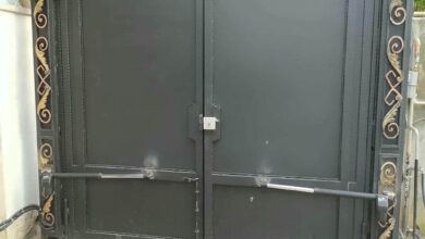 14 مدل درب برقی پارکینگ ریلی
