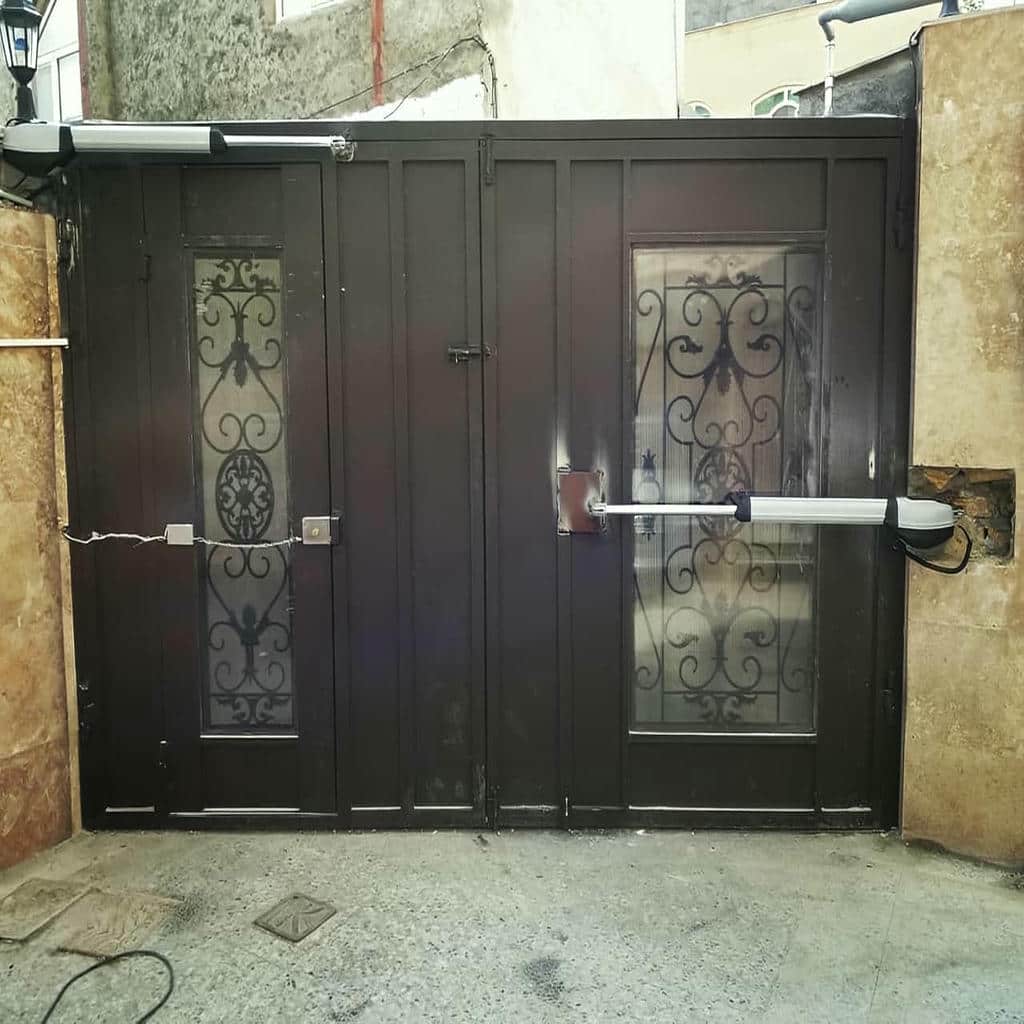 اجرای تعریف ریموت درب پارکینگ کد لرنینگ با دکمه لرن