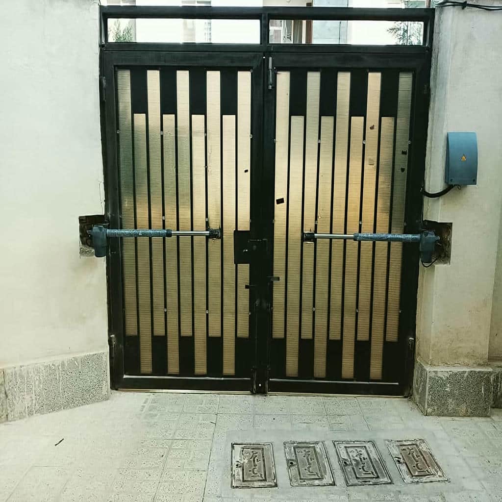 نصب موتور جک پارکینگی بازویی روی جک درب پارکینگ