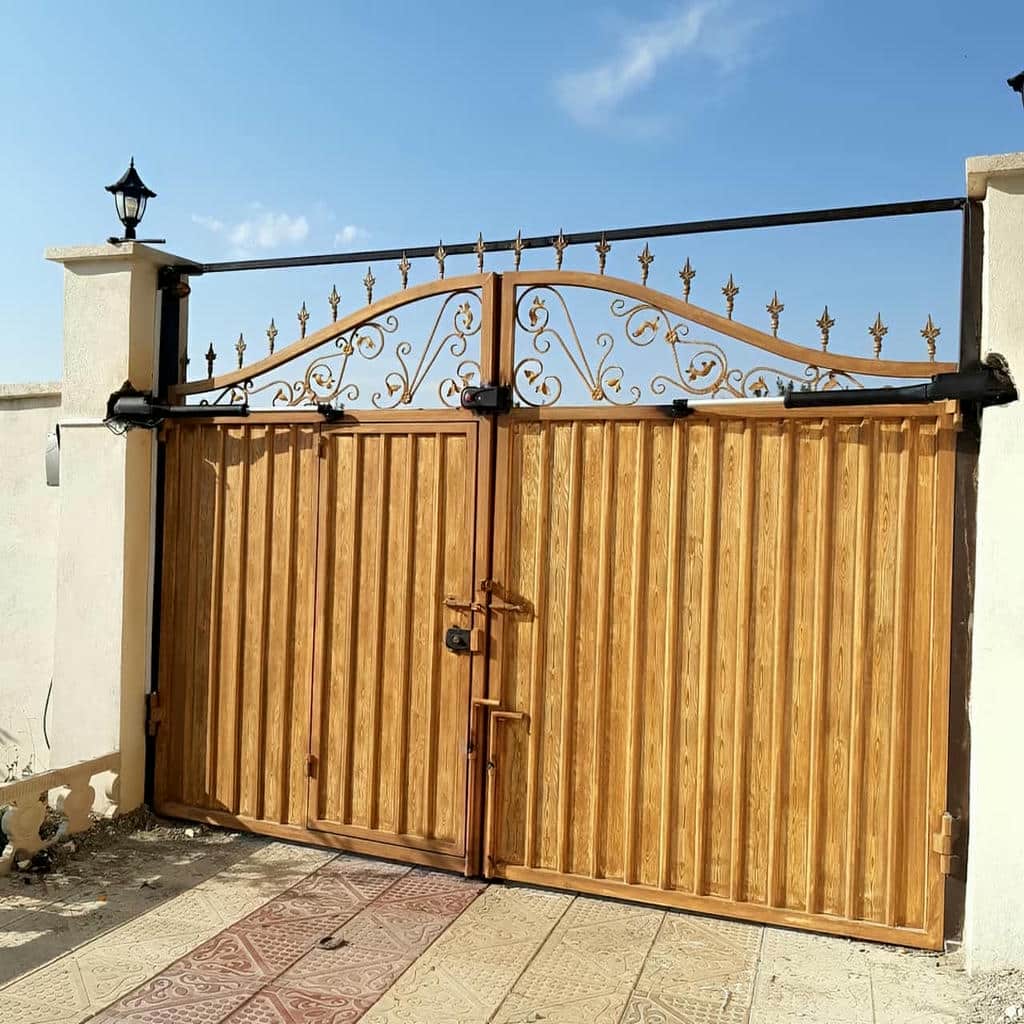مدل جک بازویی درب پارکینگ مناسب درب سنگین