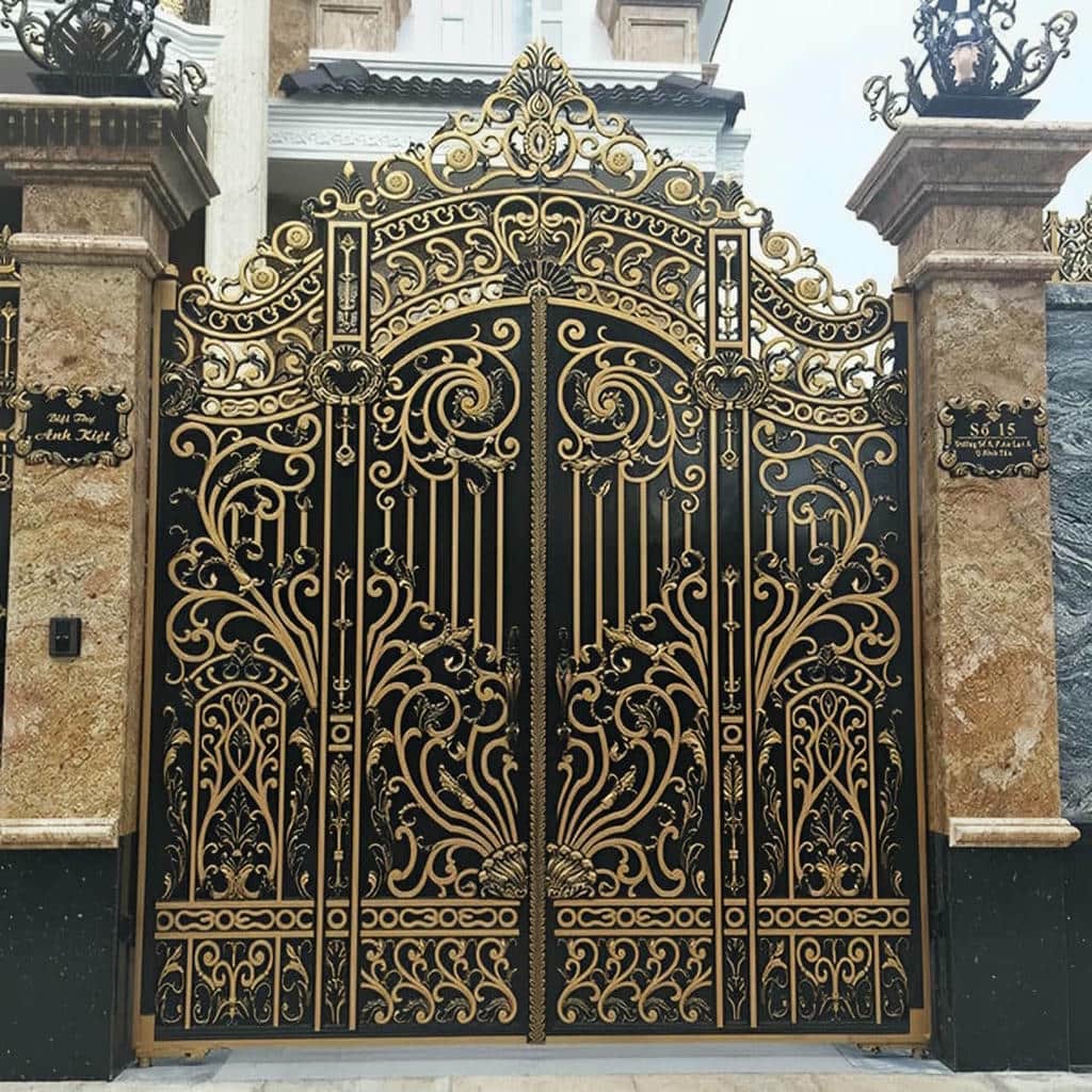 تولید درب پارکینگ CNC پنل فلزی با پوشش ضدخوردگی