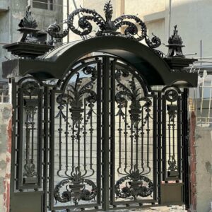 11 طرح درب پارکینگ دو لنگه عریض