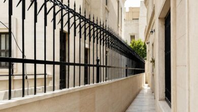 7 مدل حفاظ دیوار کوتاه حیاط