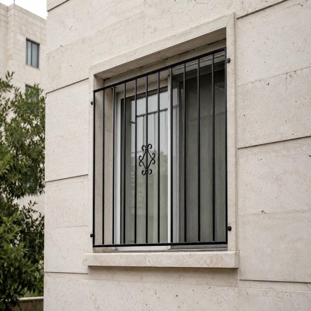 مدل حفاظ پنجره طبقه اول امنیت ورودی مناسب پنجره‌های قابل دسترس