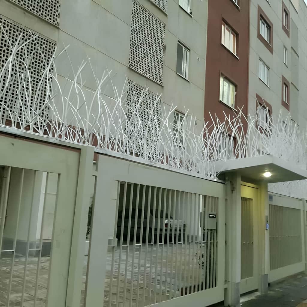 نمای شاخه های حفاظ نیزار نمای شاخه های حفاظ نیزار