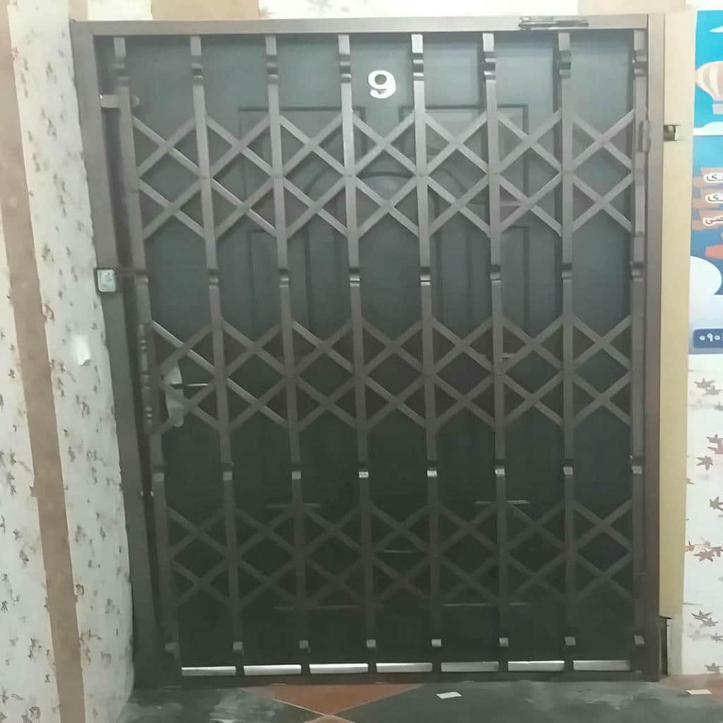 حفاظ آکاردئونی قفل دار حفاظ آکاردئونی قفل دار