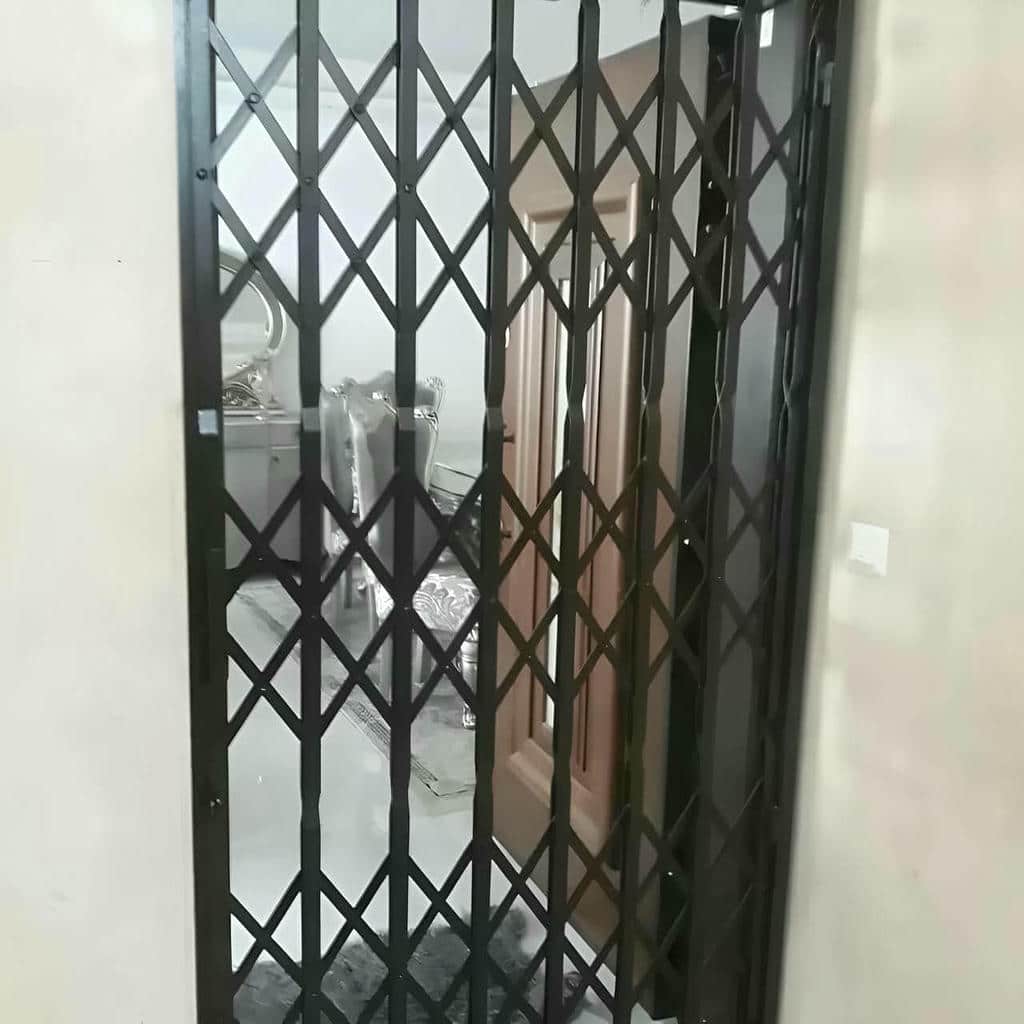 ساختار فلزی حفاظ لولایی