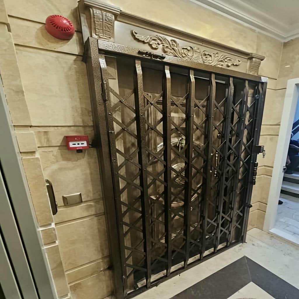 حفاظ آکاردئونی با پوشش مقاوم