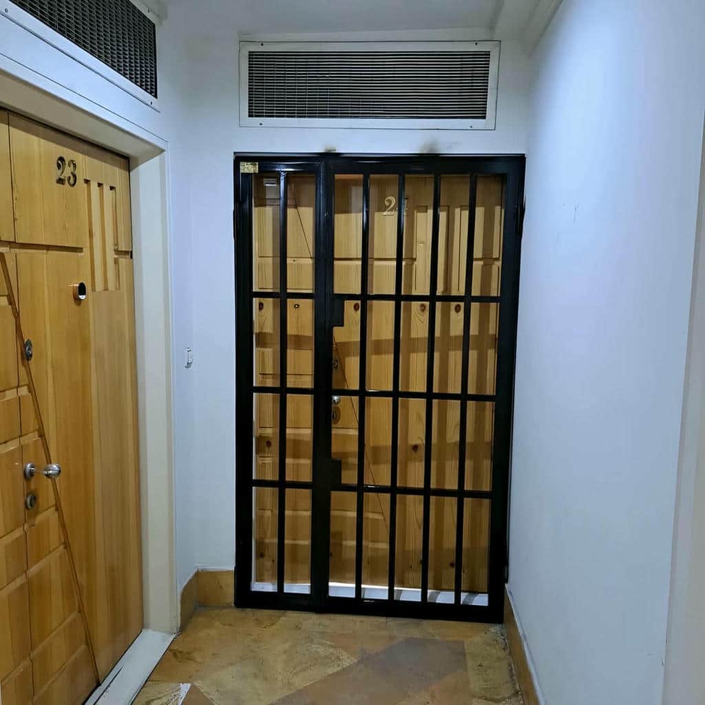 درب آکاردئونی با طراحی کشویی