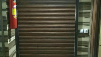 کرکره برقی ورودی پارکینگ با تیغه مقاوم