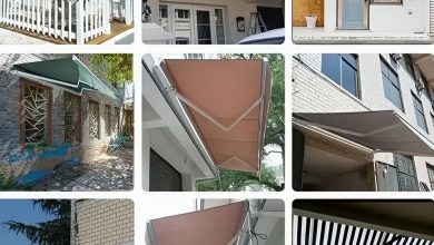 سایبان اتوماتیک بازویی برای محوطه ویلا