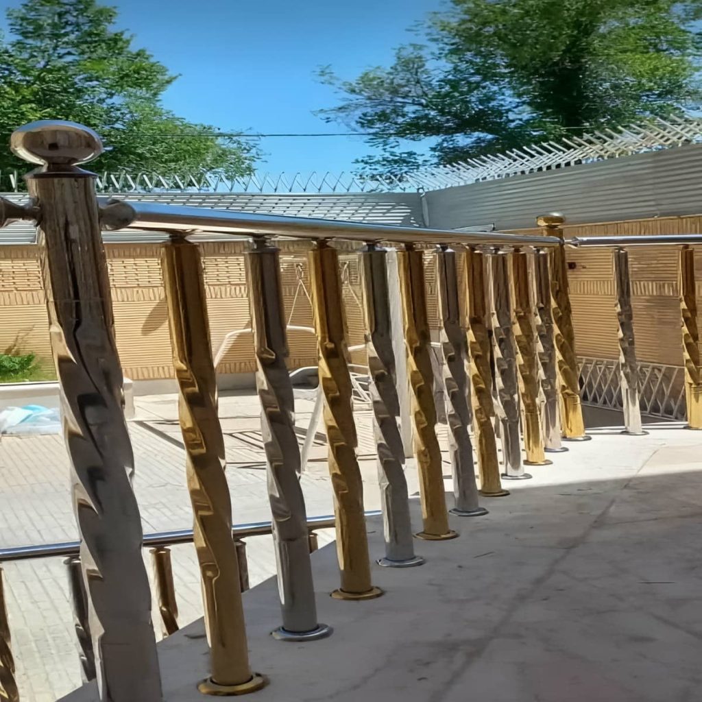 نرده تراس ویلایی لوکس