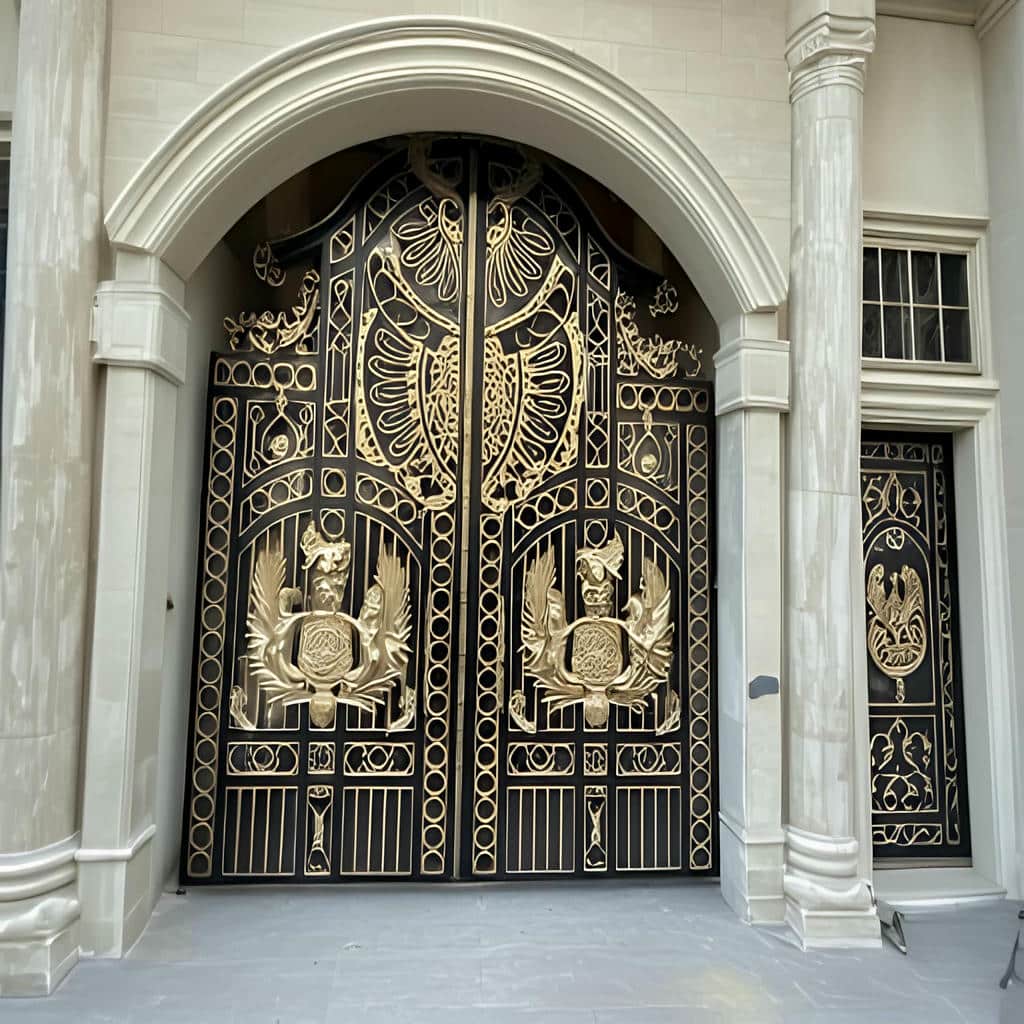 درب آهنی طراحی مدرن