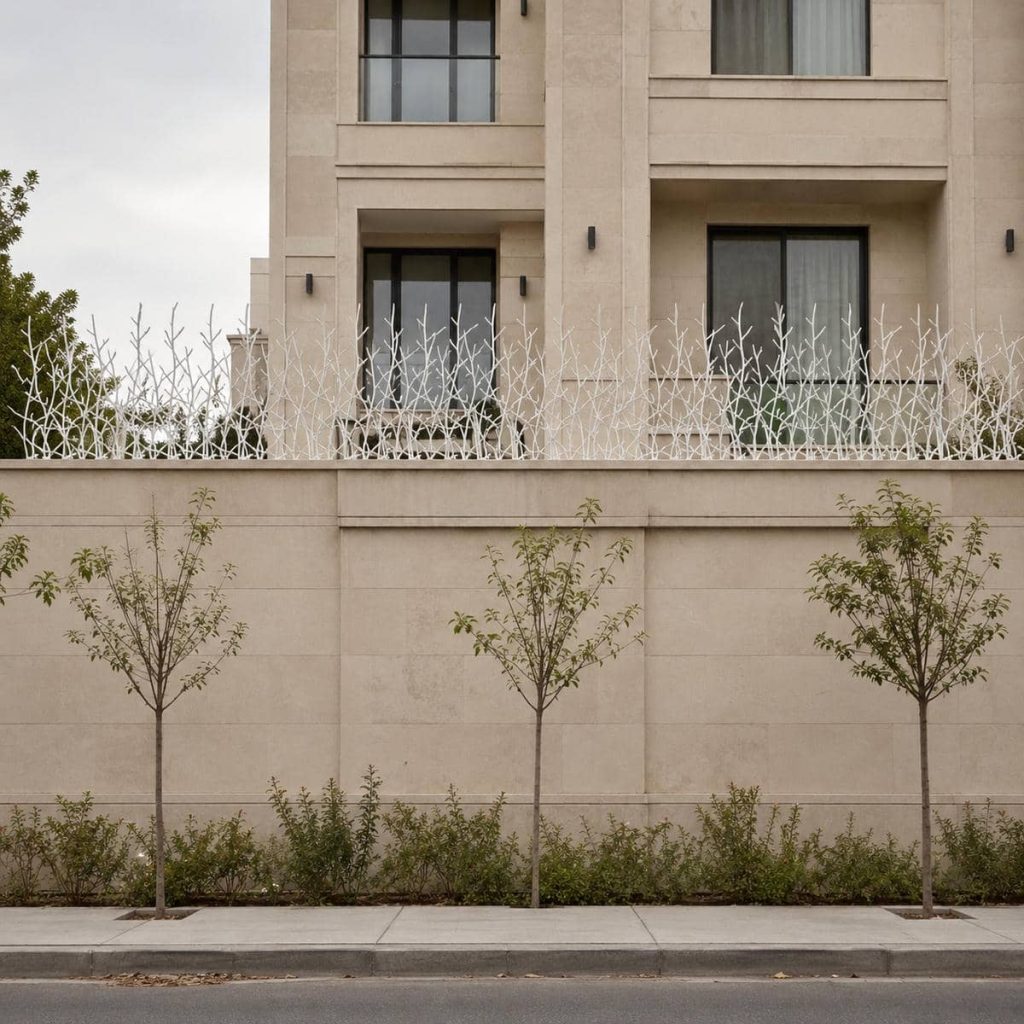 حفاظ فلزی نمای بیرونی