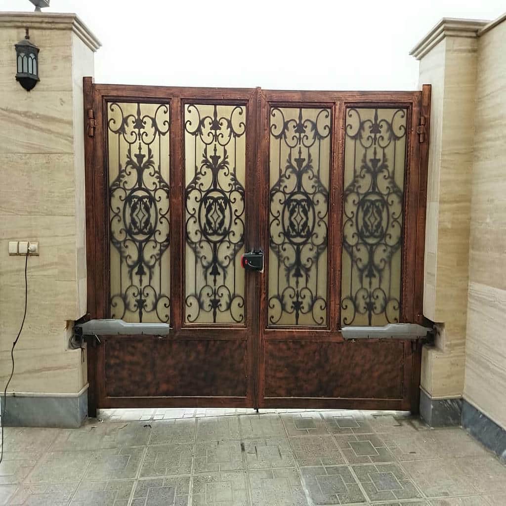 جک درب اتوماتیک با کنترل ریموت