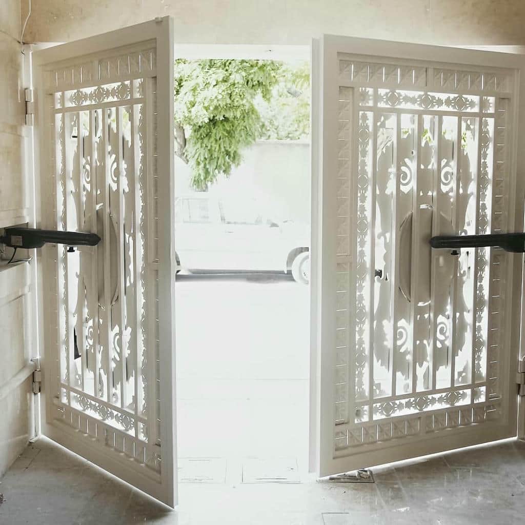 جک درب پارکینگ استان آذربایجان غربی با مدل بازویی