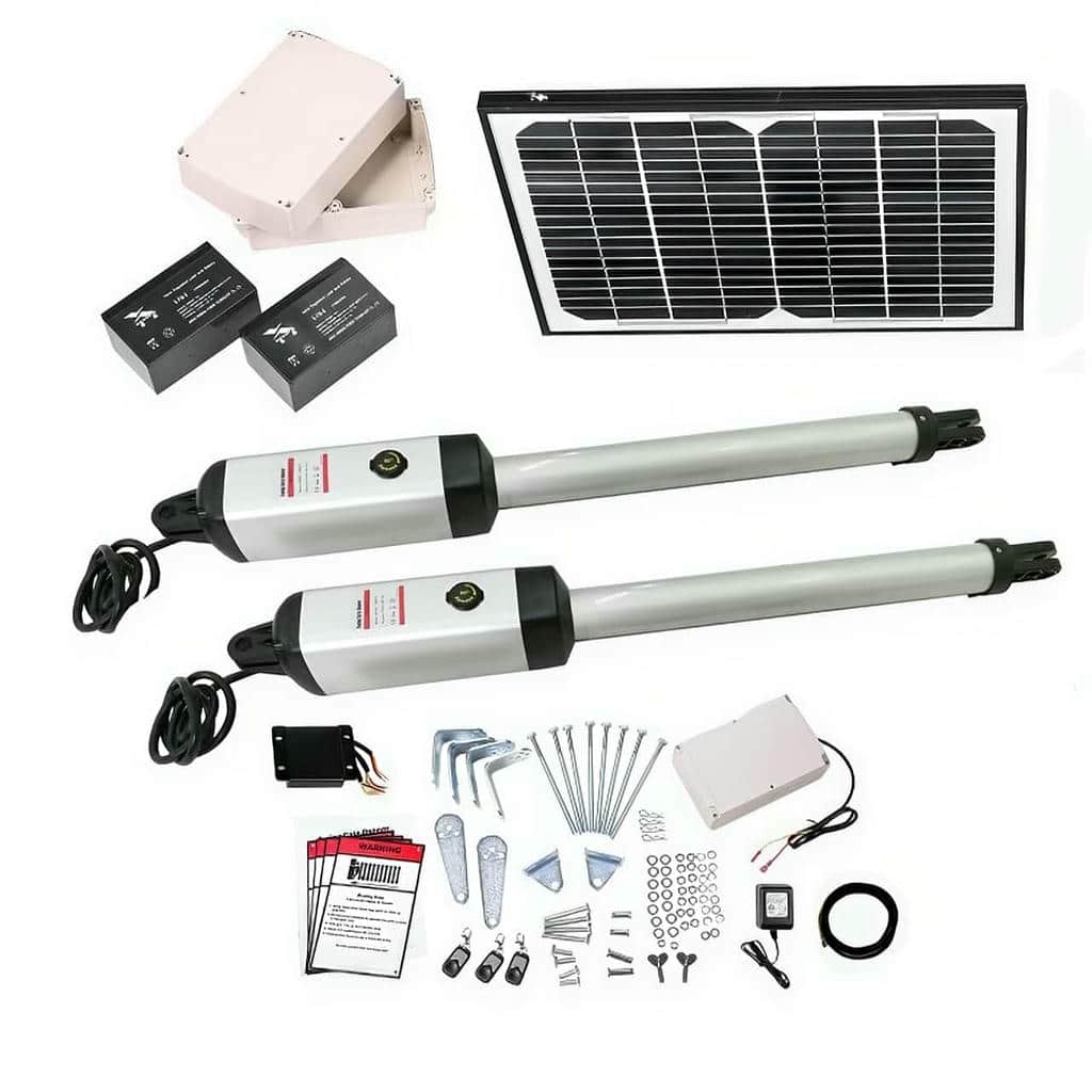 جک درب پارکینگ روی لنگه خاکستری مات