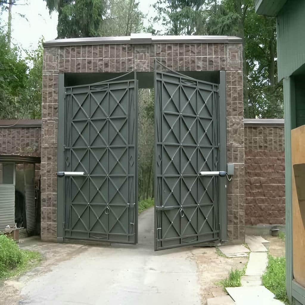 جک پارکینگی فلزی ورودی ساختمان