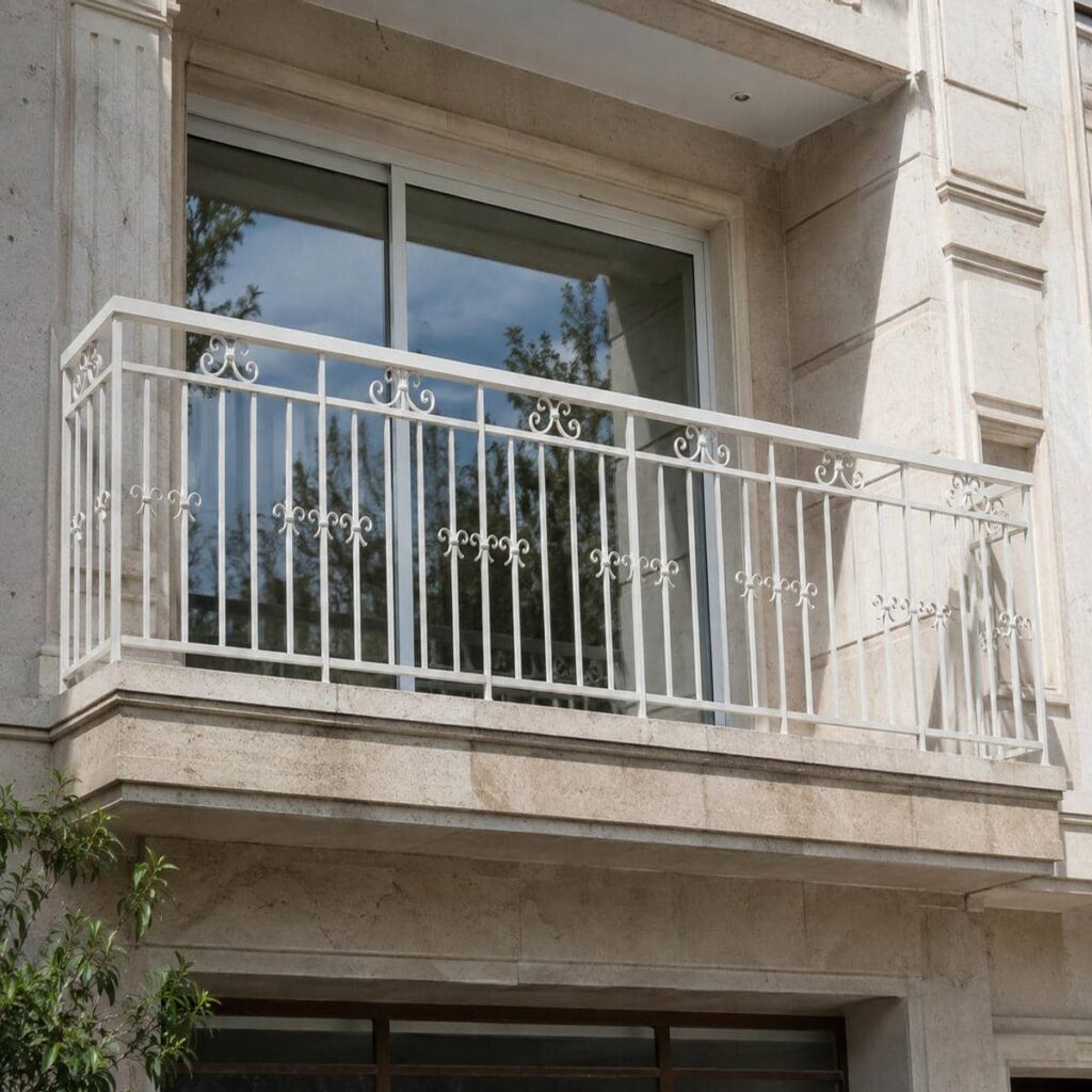 حفاظ بالکن رشت با پوشش مقاوم