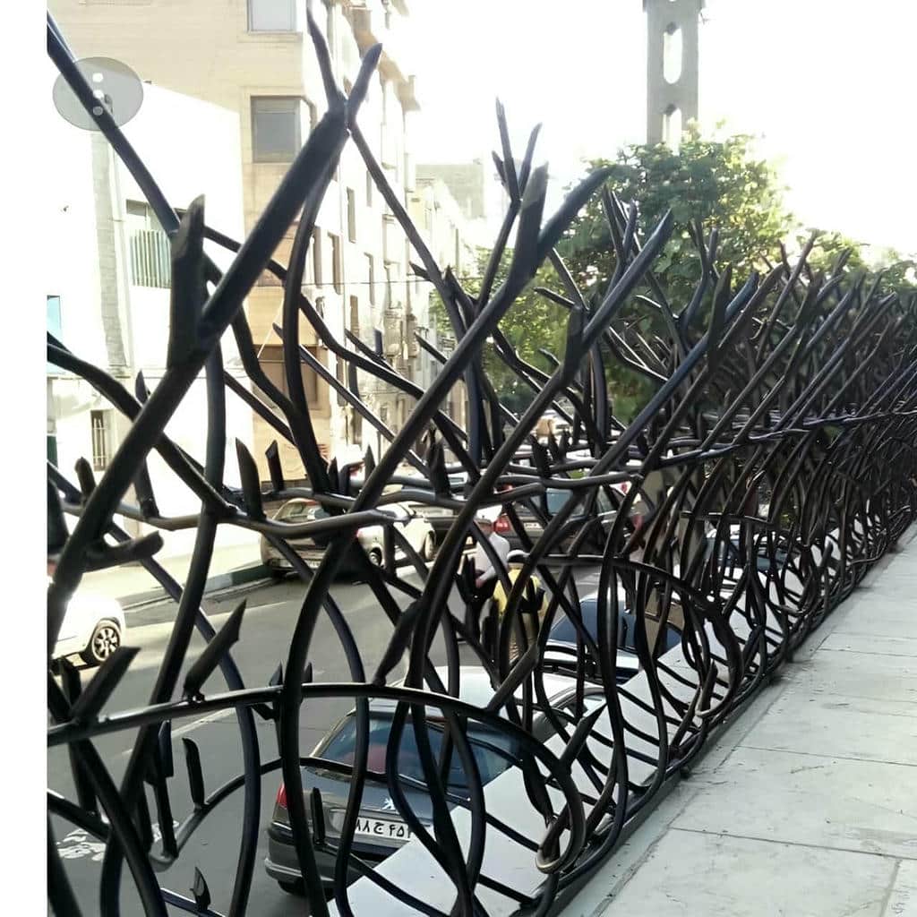 حفاظ دیوار اهواز مدل سرنیزه ای