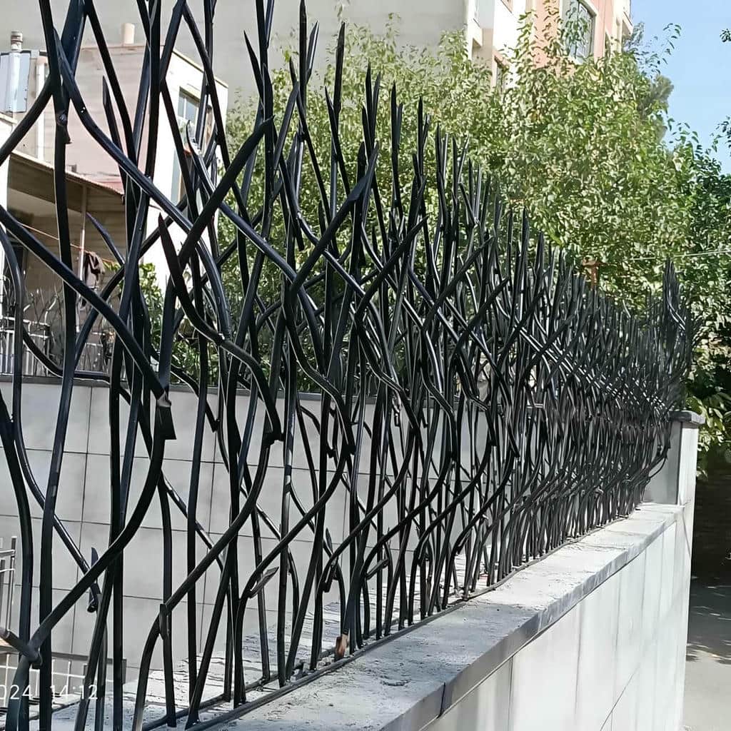 حفاظ دیوار ساری پوشش رنگ کوره ای
