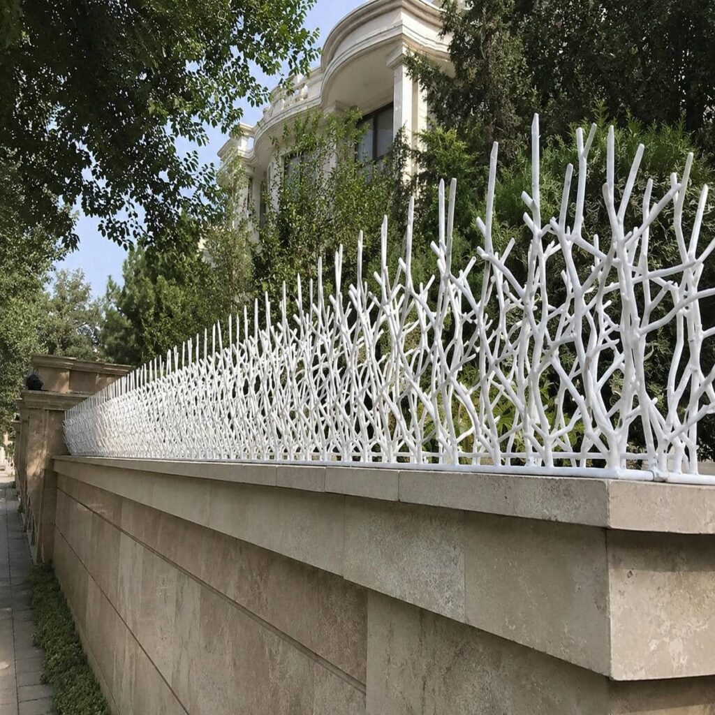 حفاظ دیوار سرنیزه ای بوشهر طرح نوک تیز