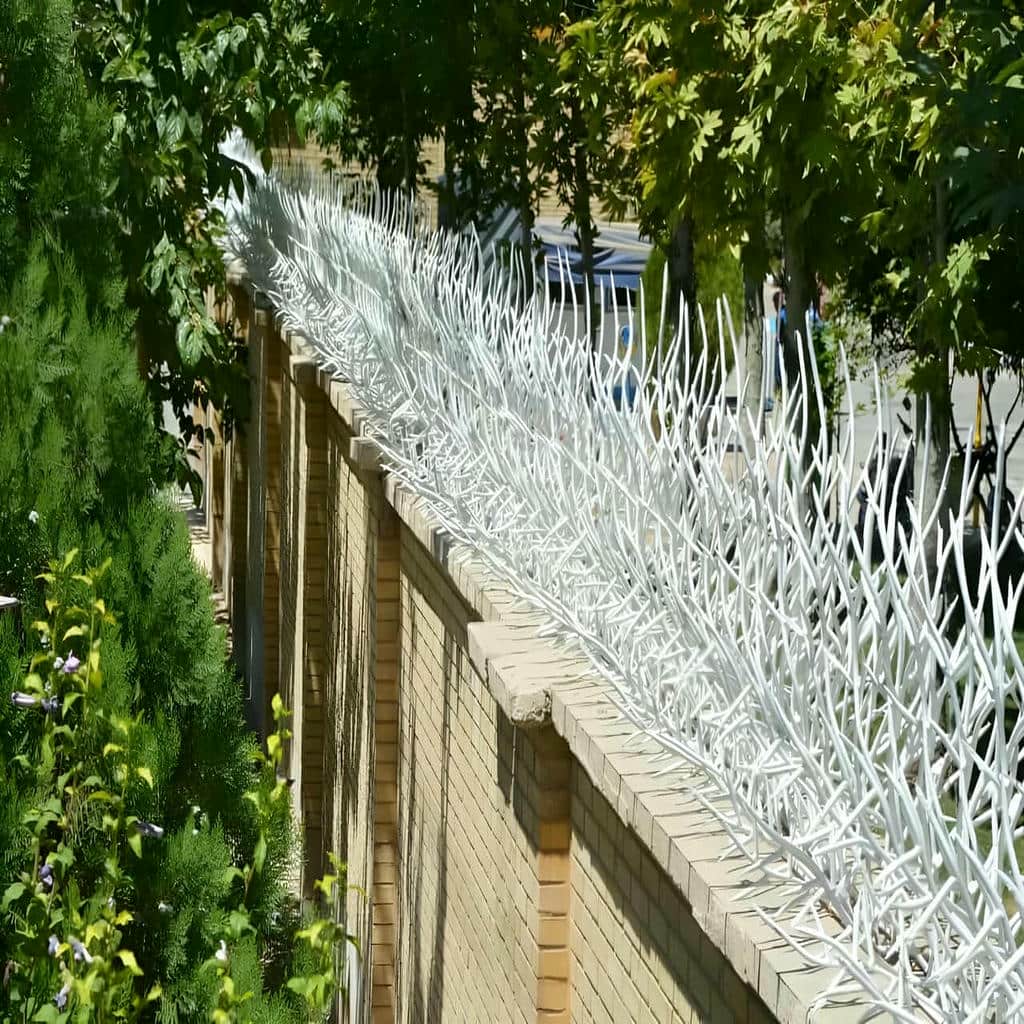 حفاظ دیوار فلزی شیراز نمای محوطه