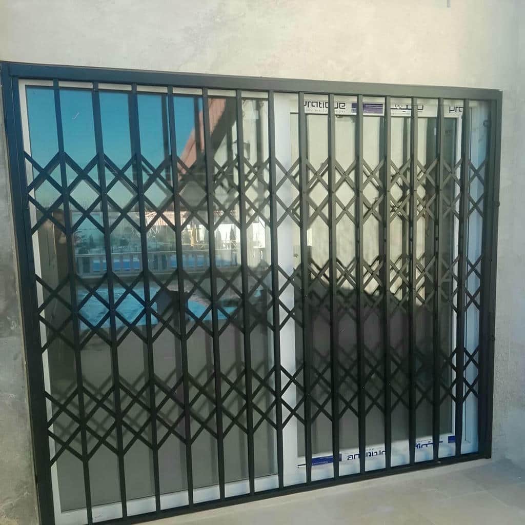 درب آکاردئونی فلزی یزد