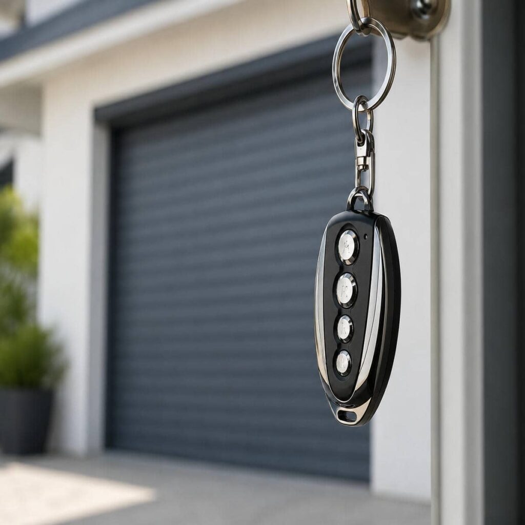 شیار هدایت آب باران در آستانه پارکینگ