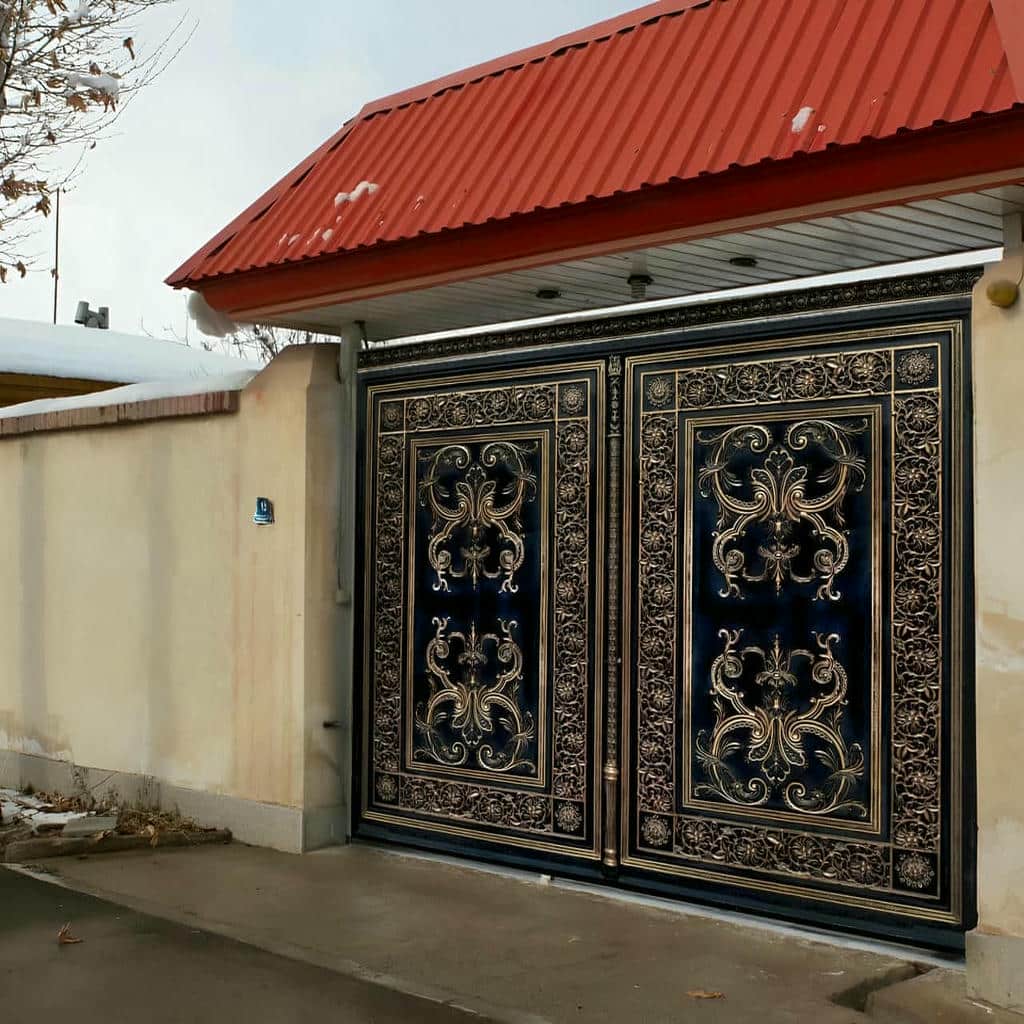 لنگه نامتقارن مشکی با دستگیره بلند فلزی