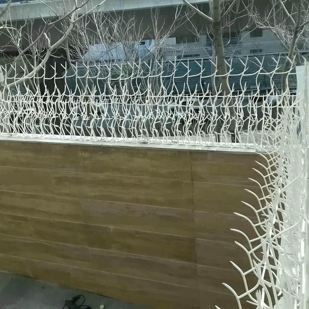 مدل فرفورژه حفاظ دیوار
