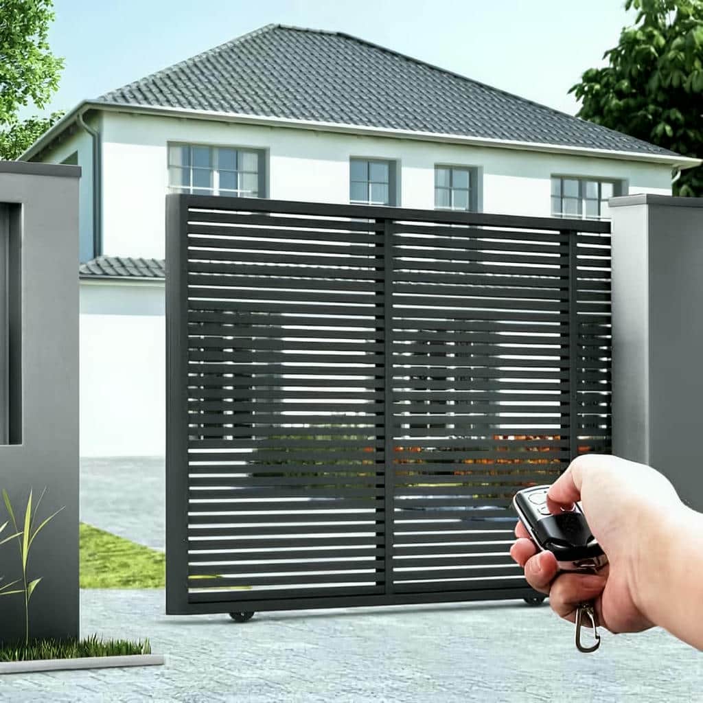 موتور دربازکن فلزی زیر تابش مستقیم خورشید