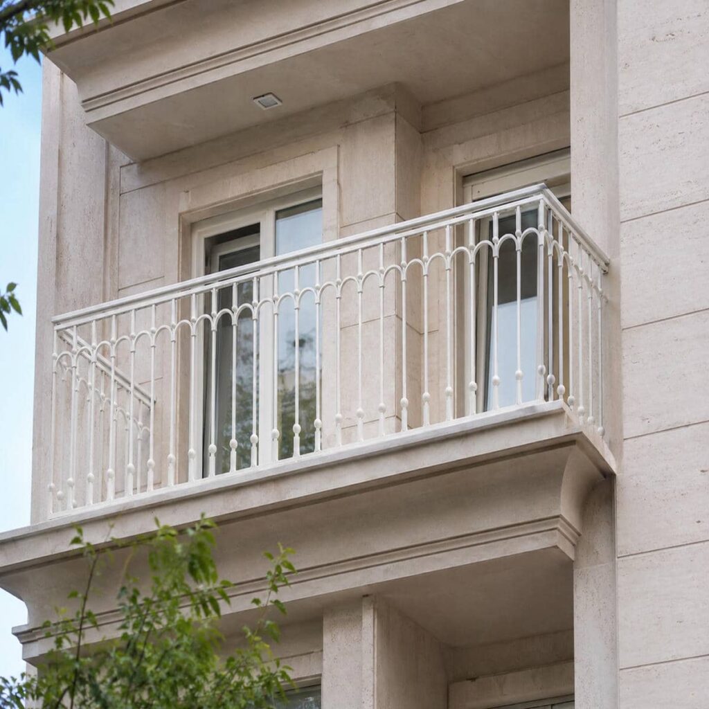 نرده بالکن در استان ایلام با طراحی سفارشی